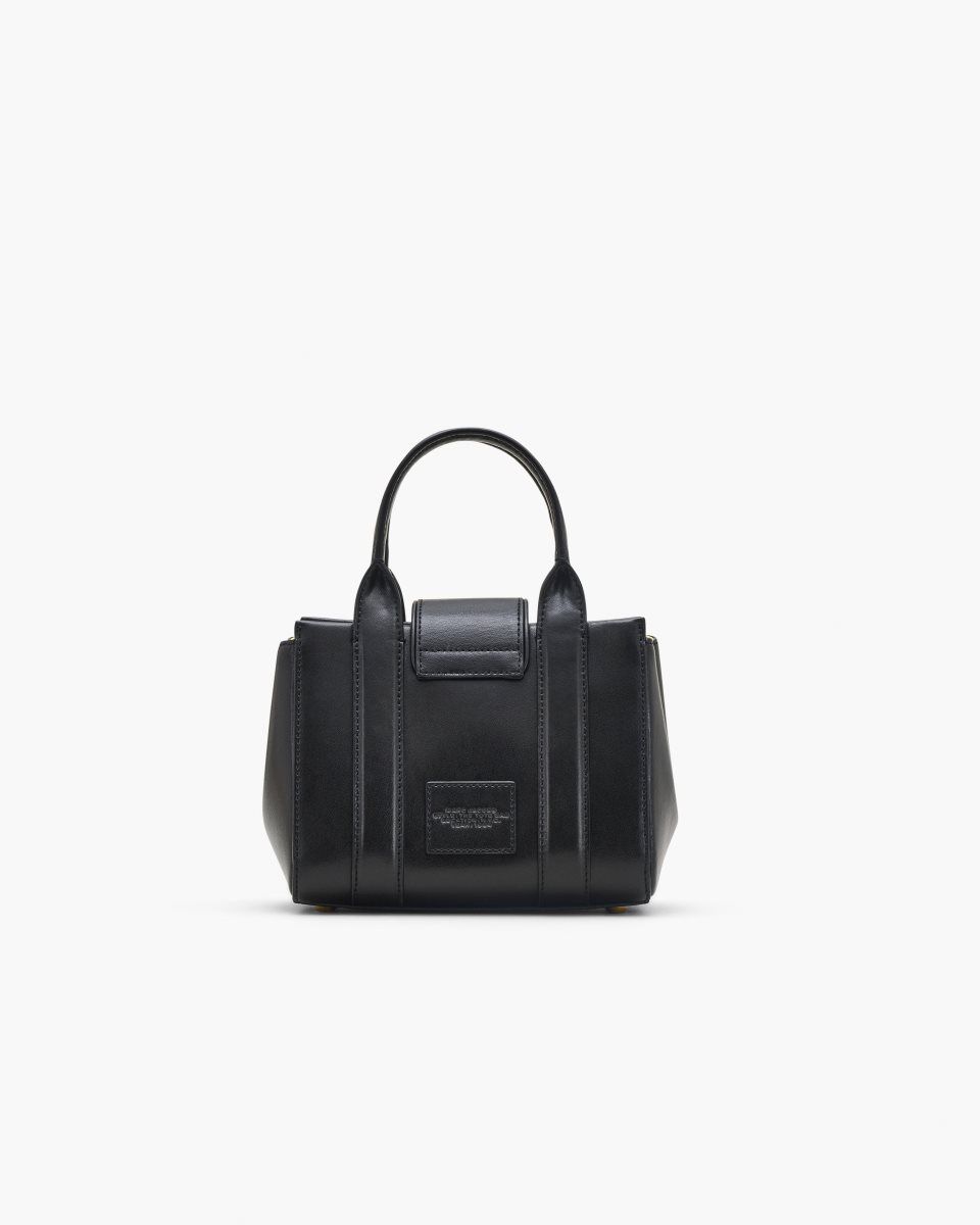 Sac a Main Marc Jacobs The Turnlock Crossbody Tote Bag Femme Noir | 974VJHQBT