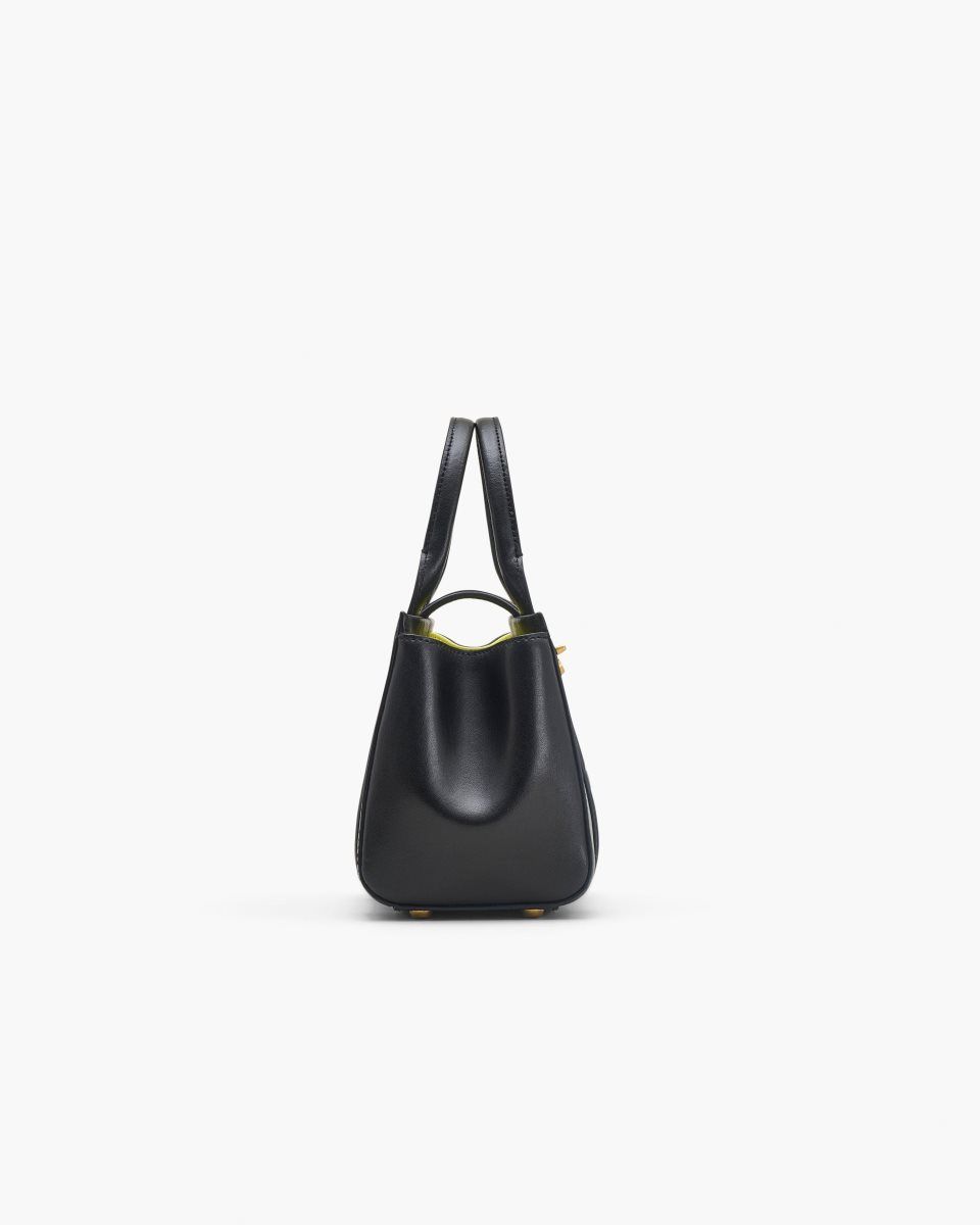 Sac a Main Marc Jacobs The Turnlock Crossbody Tote Bag Femme Noir | 974VJHQBT