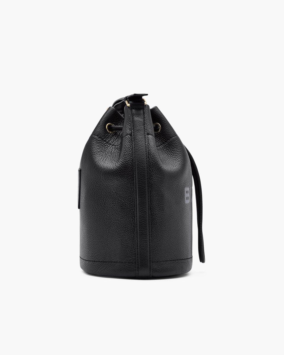 Sacs Seau Marc Jacobs The Leather Large Bucket Bag Femme Noir | 253LHAEJI