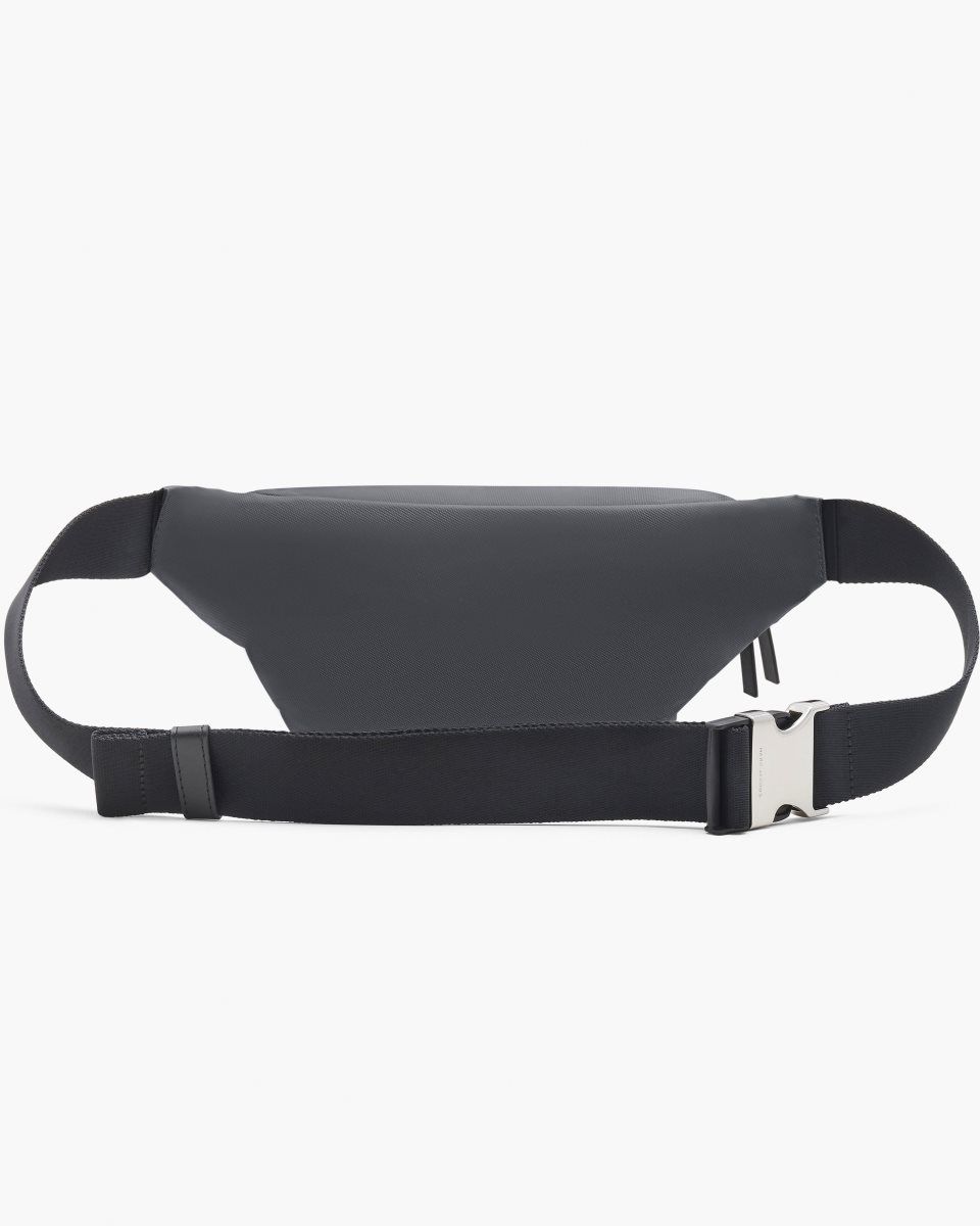 Sacs à Dos Marc Jacobs The Biker Nylon Belt Bag Femme Grise Foncé | 536PKLUHQ