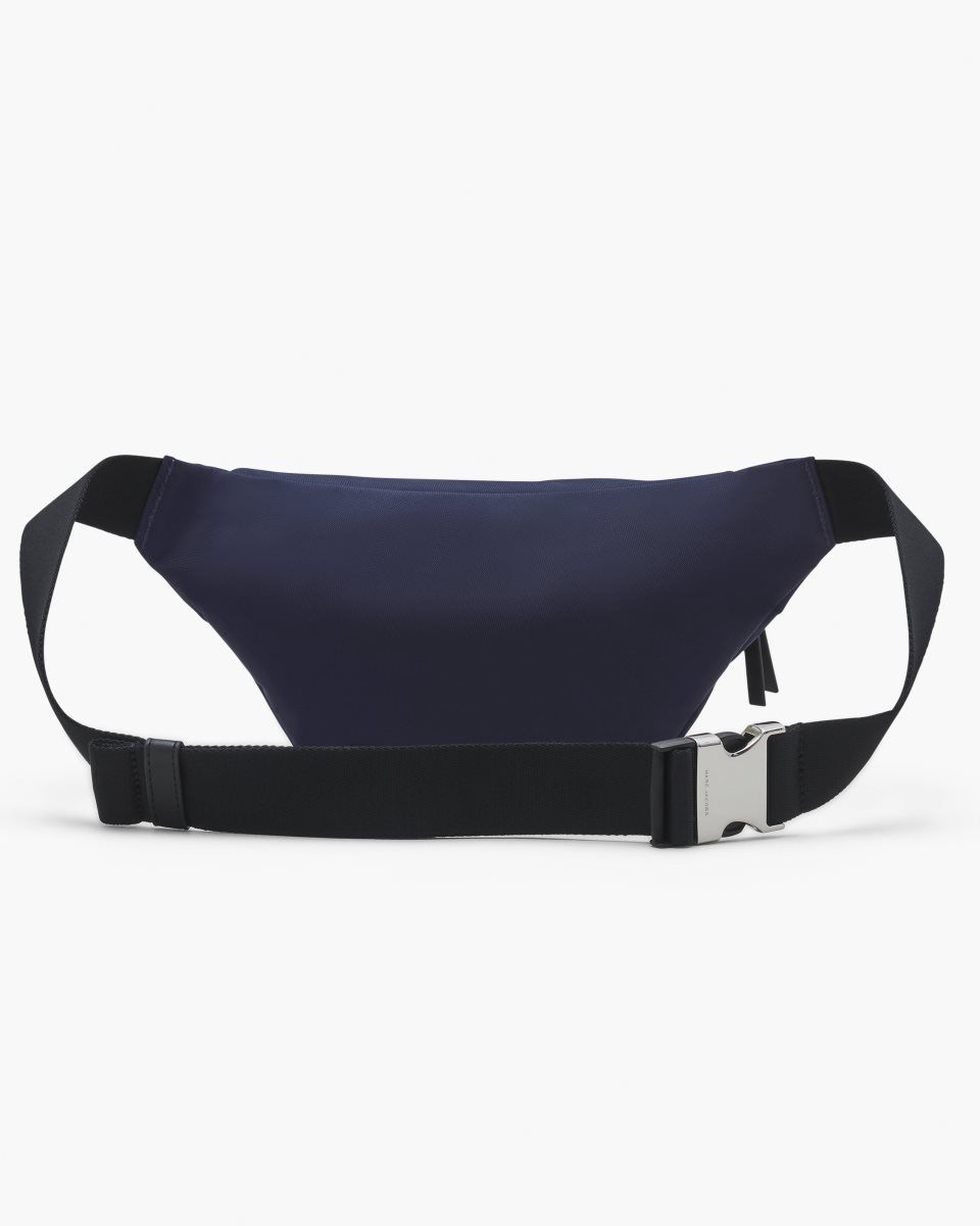 Sacs à Dos Marc Jacobs The Biker Nylon Belt Bag Femme Bleu | 849HXUVQK
