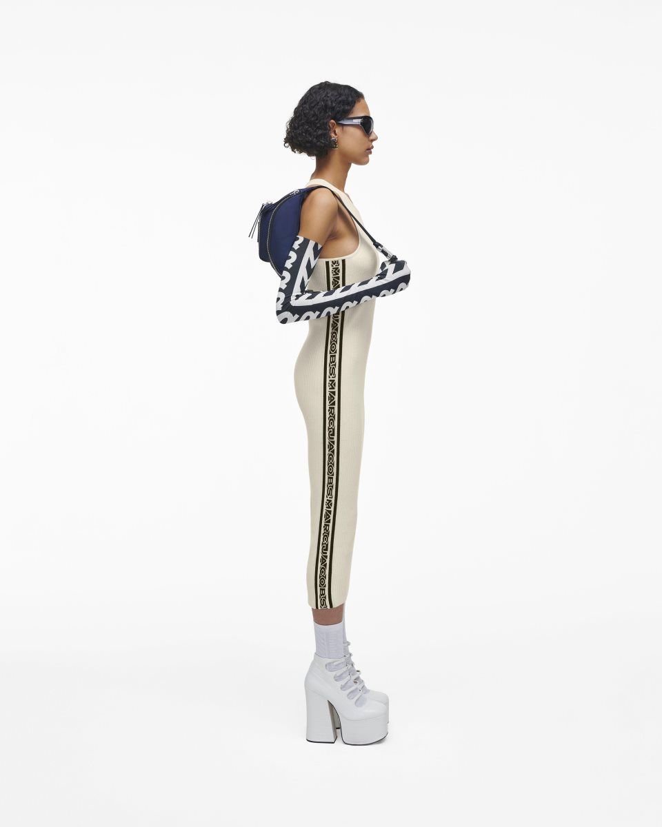 Sacs à Dos Marc Jacobs The Biker Nylon Belt Bag Femme Bleu | 849HXUVQK
