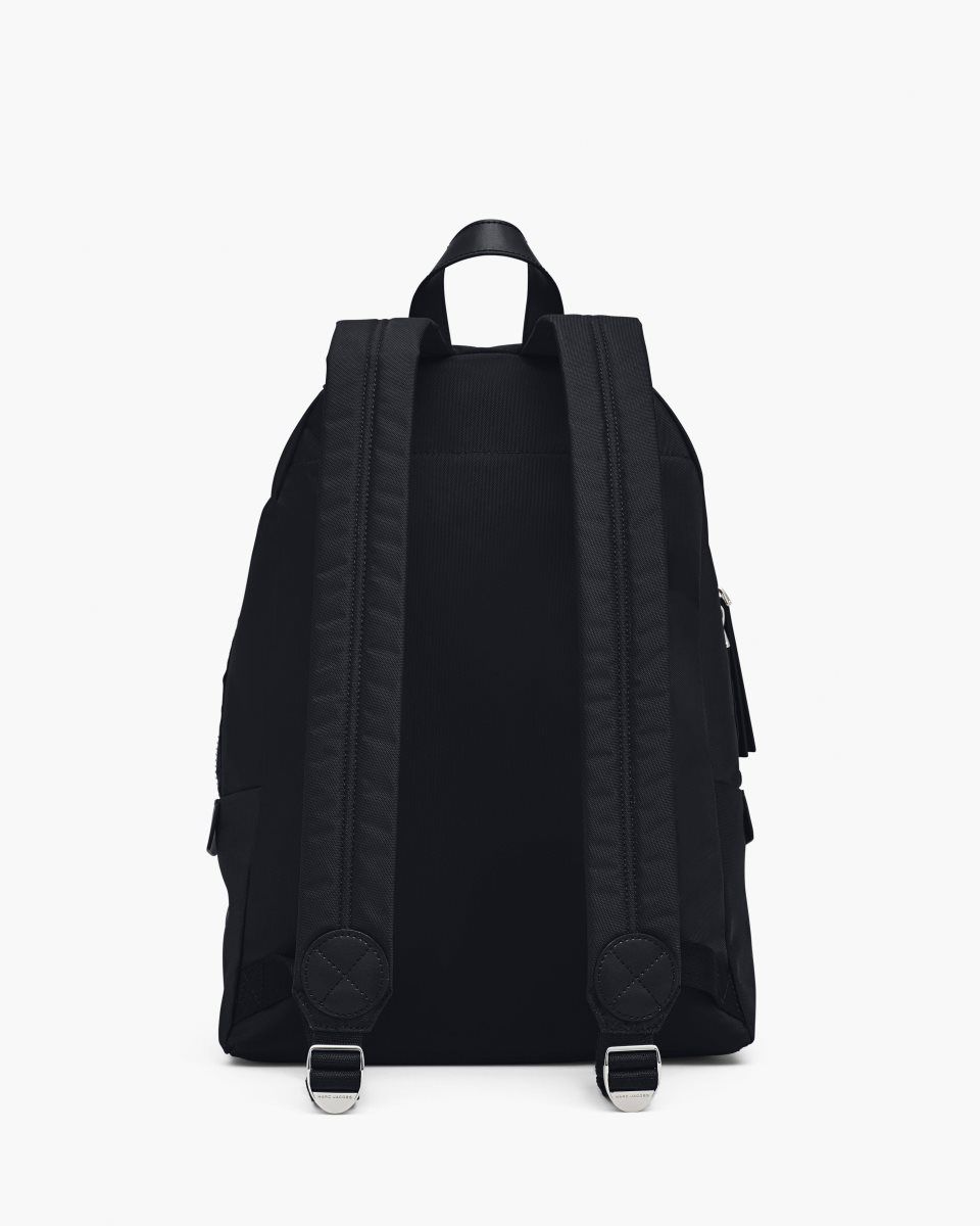 Sacs à Dos Marc Jacobs The Biker Nylon Large Backpack Femme Noir | 497LRJBGP