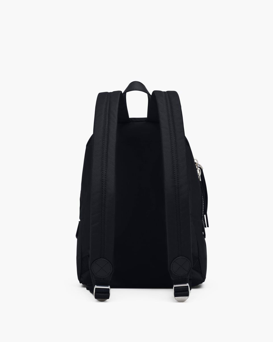 Sacs à Dos Marc Jacobs The Biker Nylon Medium Backpack Femme Noir | 982UIBRQX