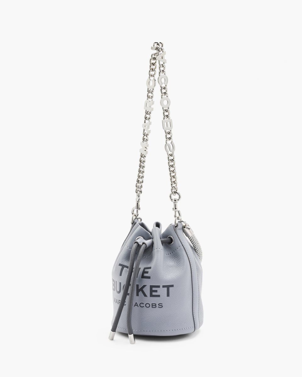 Sangle De Sac Marc Jacobs The Logo Chain Shoulder Strap Femme Nickel | 428KAUTEO