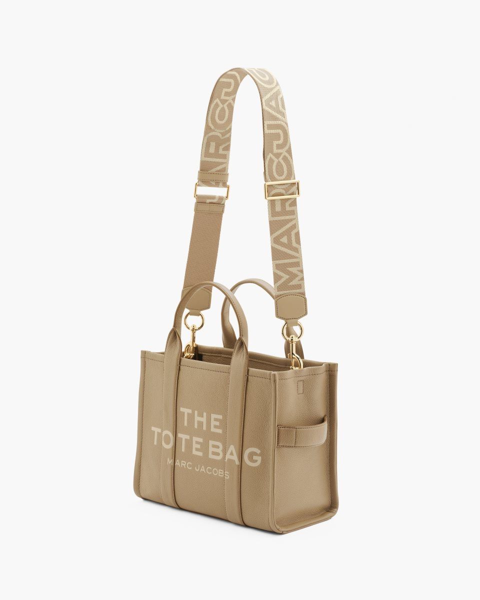 Sangle De Sac Marc Jacobs The Outline Logo Webbing Strap Femme Marron | 140NDVFAB