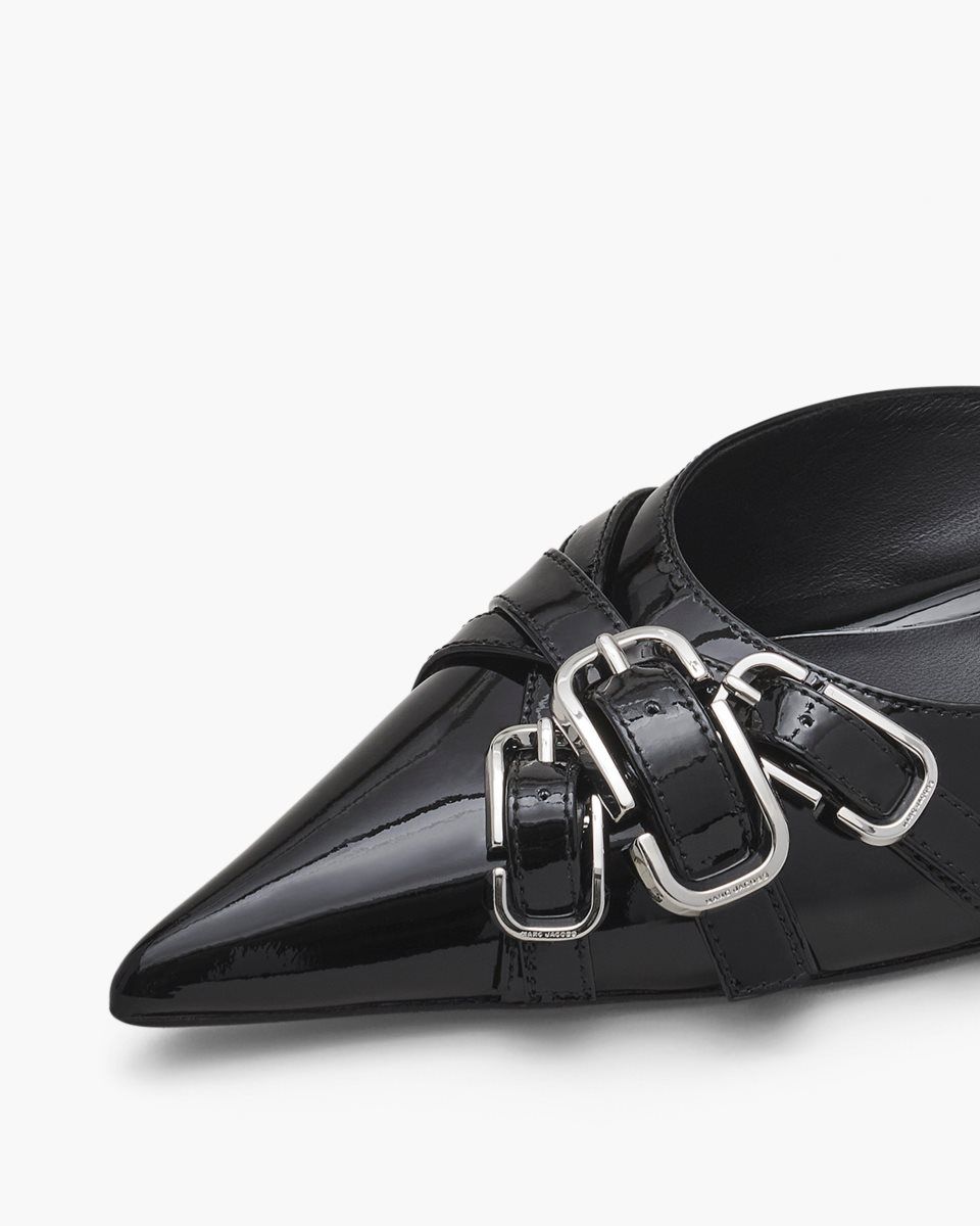 Talons Marc Jacobs The Emma Kitten Heel Femme Noir | 386ZMIUTW