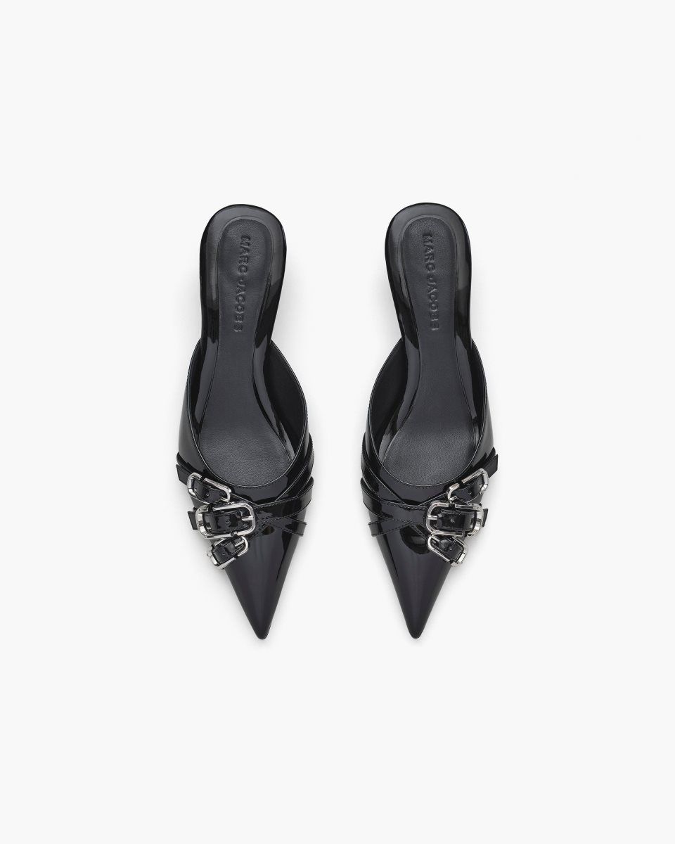 Talons Marc Jacobs The Emma Kitten Heel Femme Noir | 386ZMIUTW