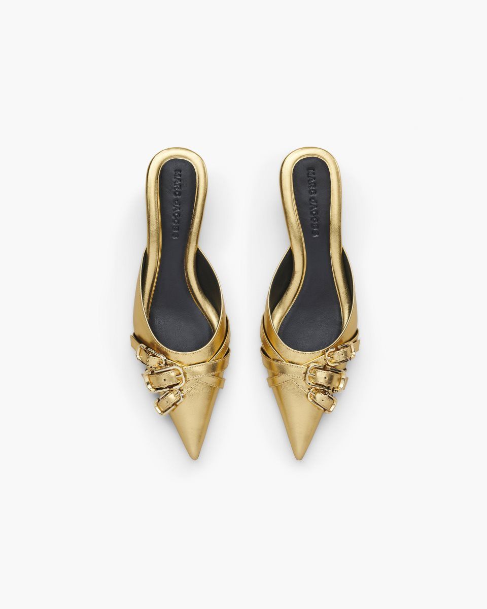 Talons Marc Jacobs The Emma Kitten Heel Femme Doré | 415GUJMAB
