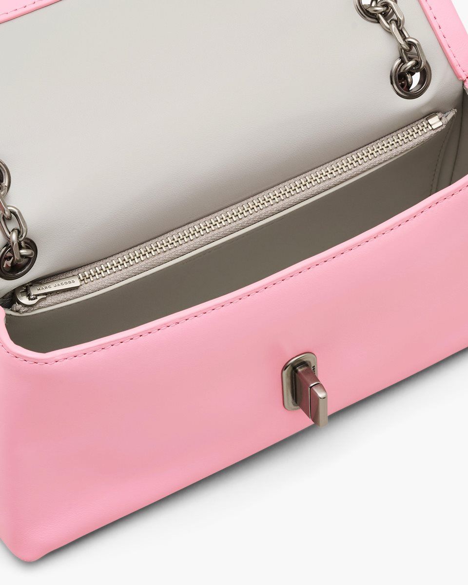 The Dual Bag Marc Jacobs The Dual Chain Wallet Femme Rose | 398KUDTIO