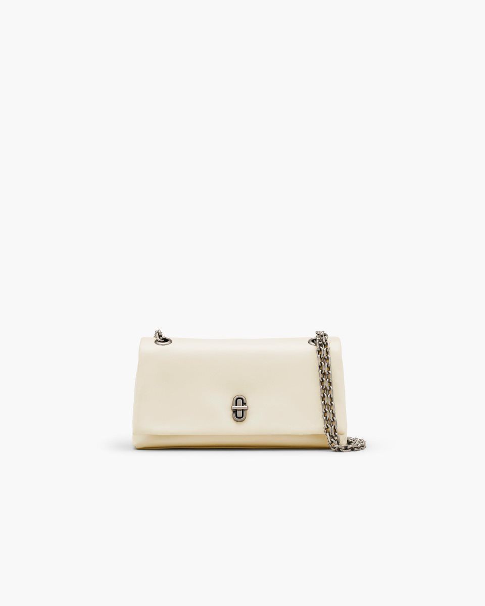 The Dual Bag Marc Jacobs The Dual Chain Wallet Femme Blanche | 518TICVSX