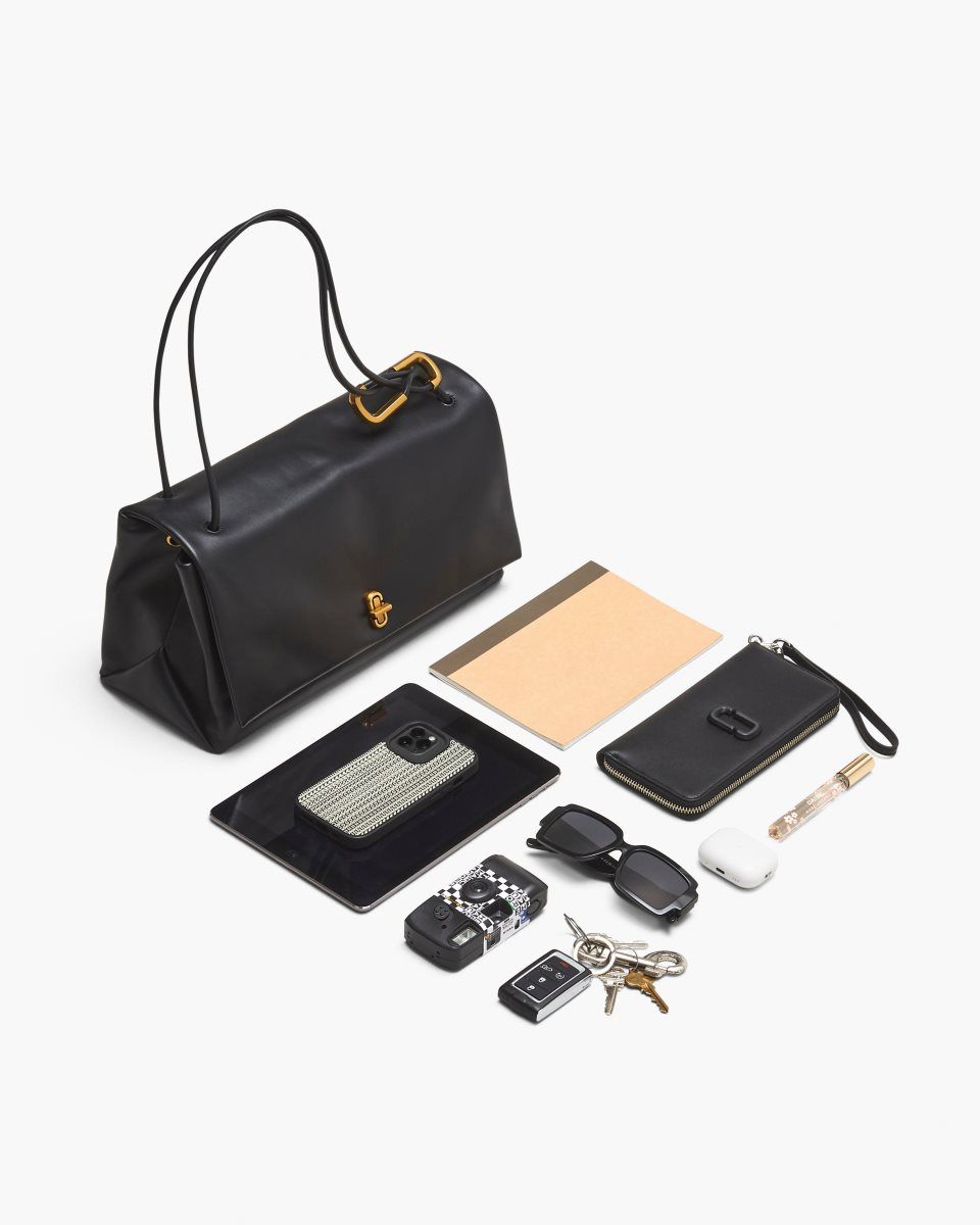 The Dual Bag Marc Jacobs The Large Dual Bag Femme Noir | 145ODCUMF
