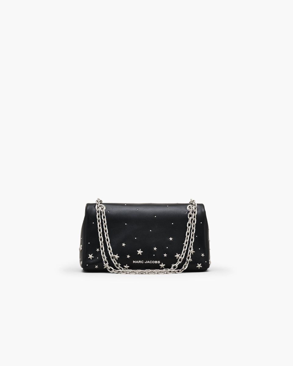The Dual Bag Marc Jacobs The Star Studded Dual Chain Wallet Femme Noir | 684TZIYUN