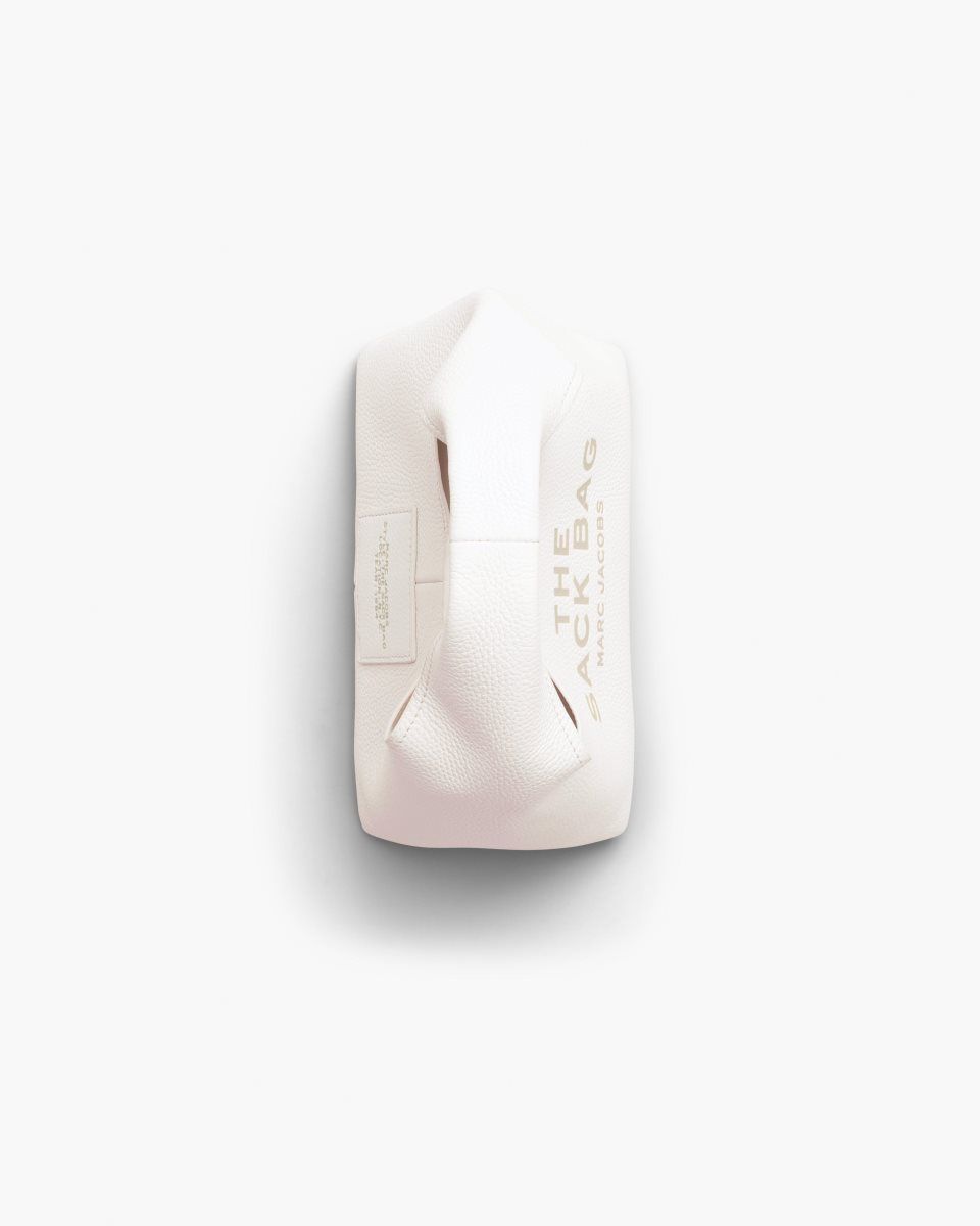 The Sack Bag Marc Jacobs The Mini Sack Bag Femme Blanche | 462HXKOML