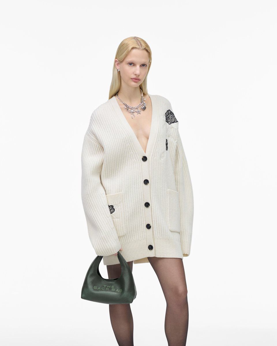 The Sack Bag Marc Jacobs The Mini Sack Bag Femme Vert Foncé | 685DKCHUB
