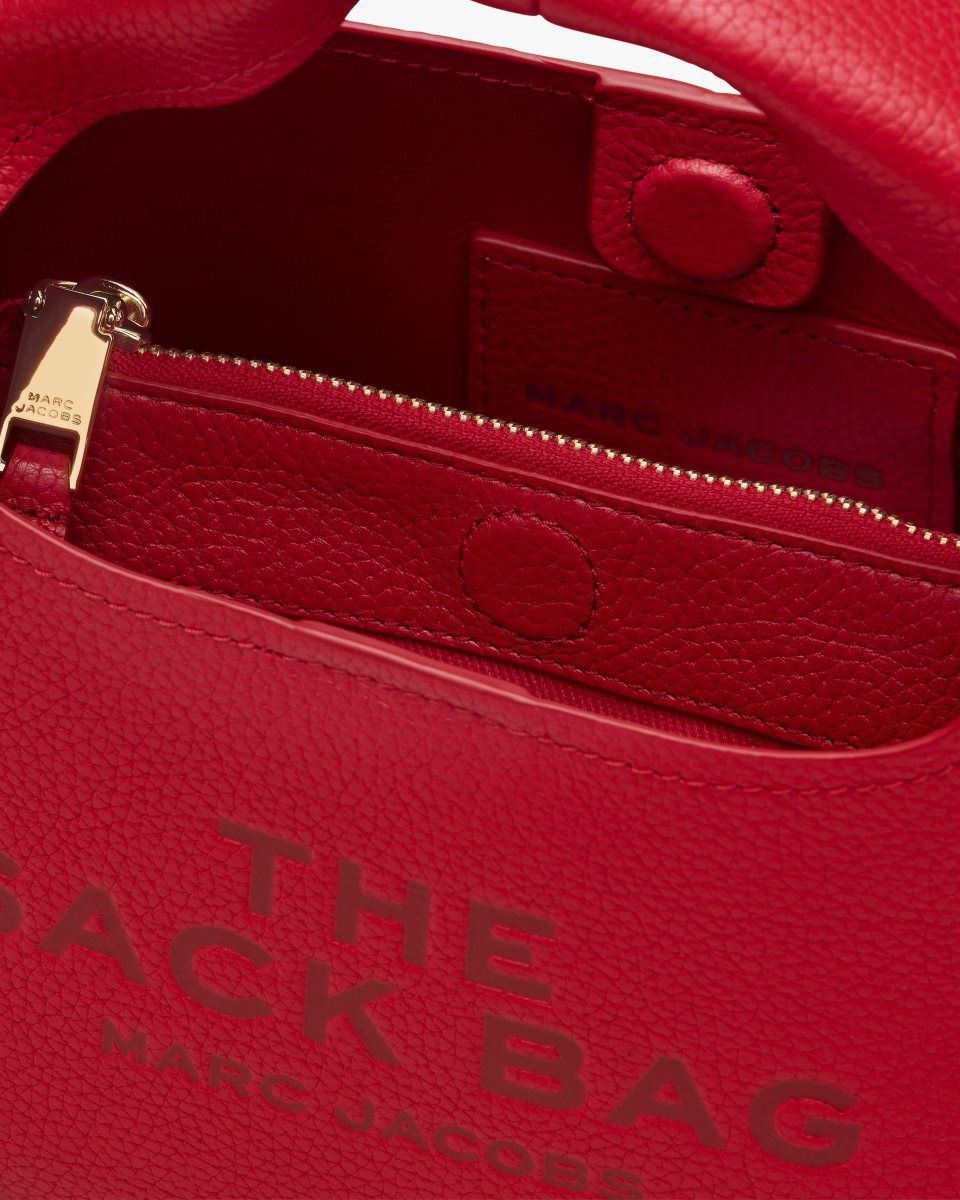The Sack Bag Marc Jacobs The Mini Sack Bag Femme Rouge | 942VGQWDX