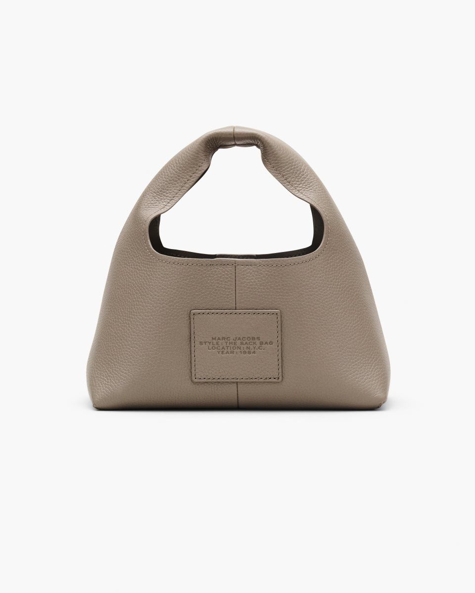 The Sack Bag Marc Jacobs The Mini Sack Bag Femme Cement | 139VMEGHF