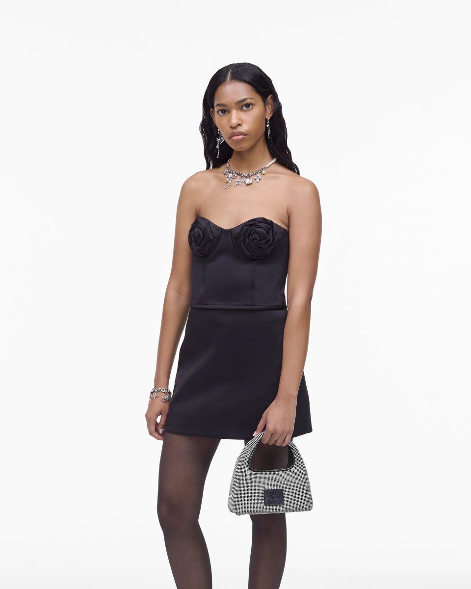 The Sack Bag Marc Jacobs The Rhinestone Mini Sack Bag Femme Crystals | 503SYHINX