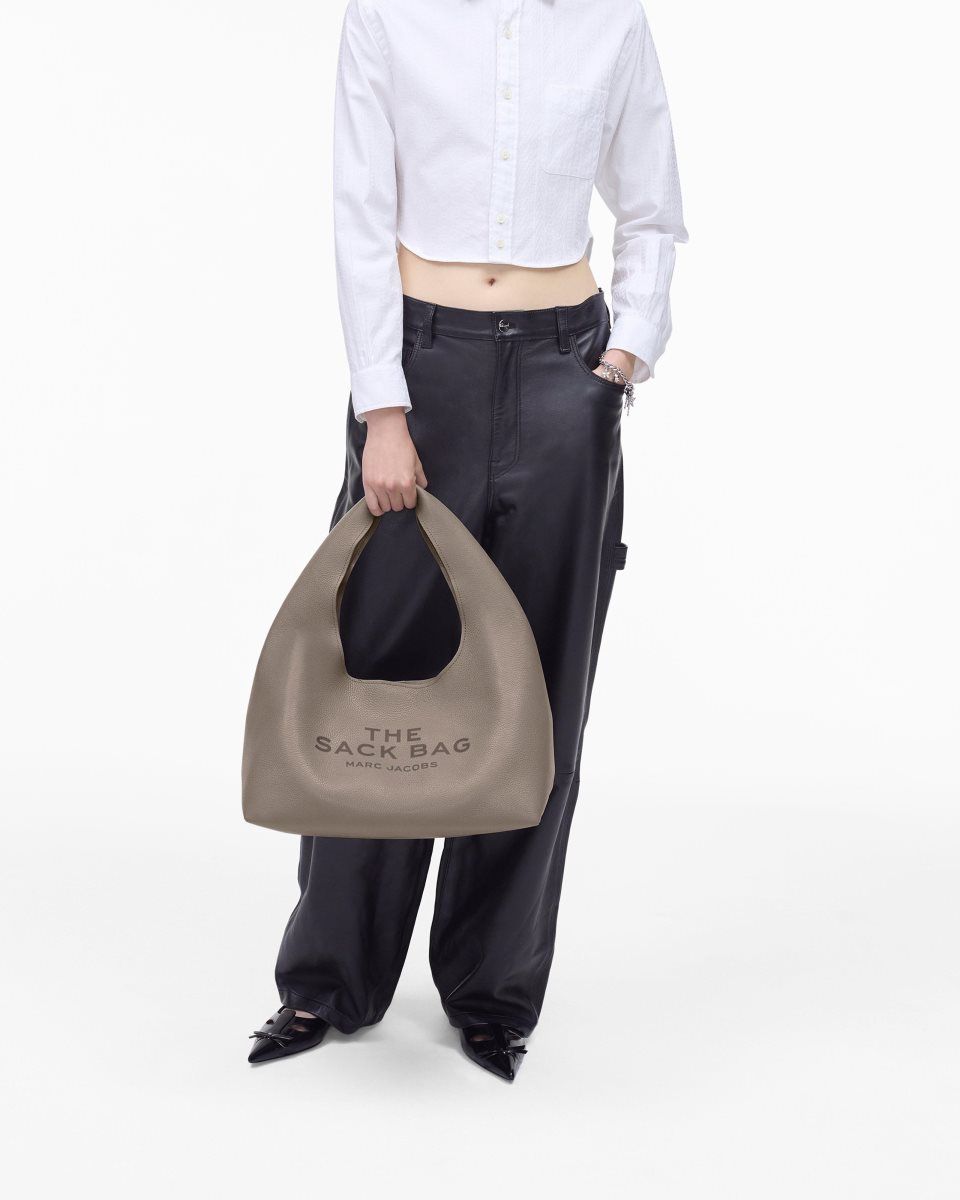 The Sack Bag Marc Jacobs The Sack Bag Femme Cement | 261GWYTUZ