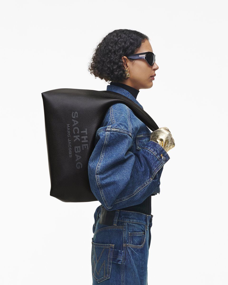 The Sack Bag Marc Jacobs The Sack Bag Femme Noir | 592DUBKFZ