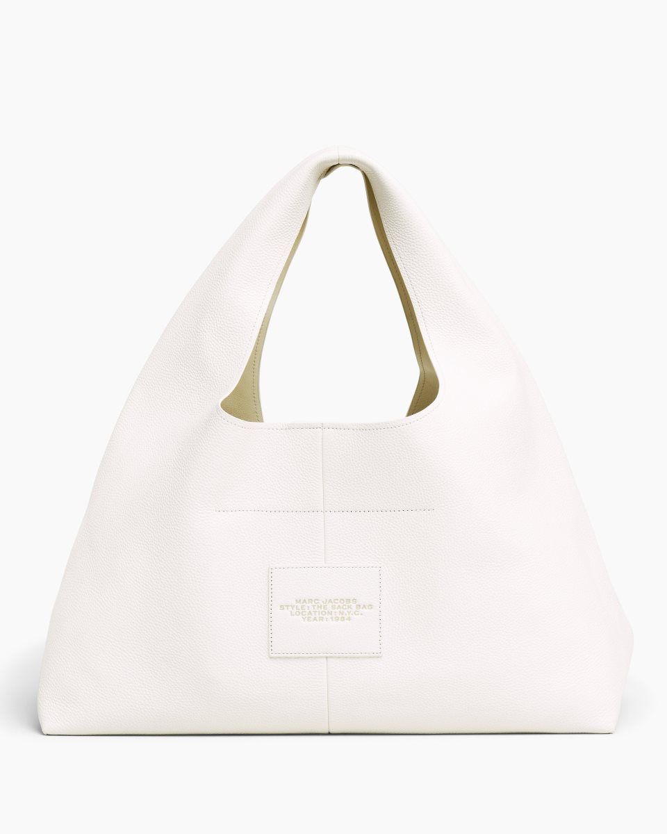 The Sack Bag Marc Jacobs The XL Sack Bag Femme Blanche | 156QWVFZU