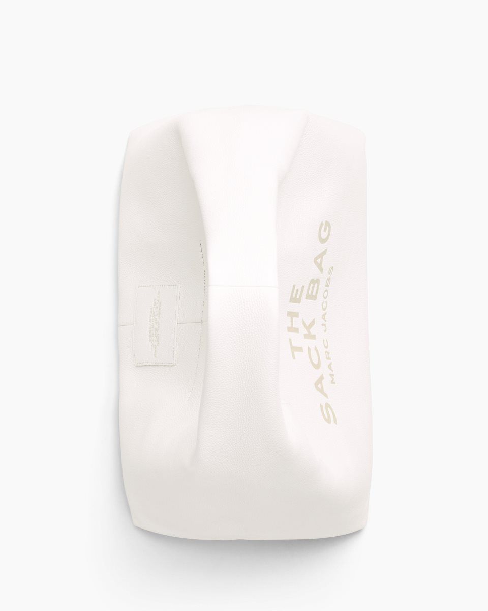 The Sack Bag Marc Jacobs The XL Sack Bag Femme Blanche | 156QWVFZU