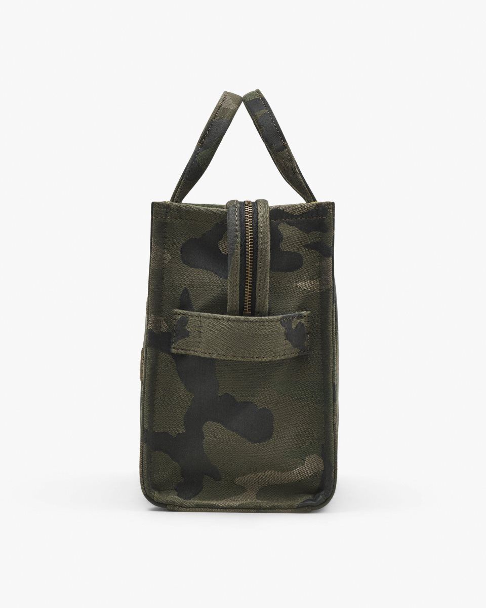 The Tote Bag Marc Jacobs The Camo Jacquard Medium Tote Bag Femme Camouflage Multicolore | 250HVJUOM