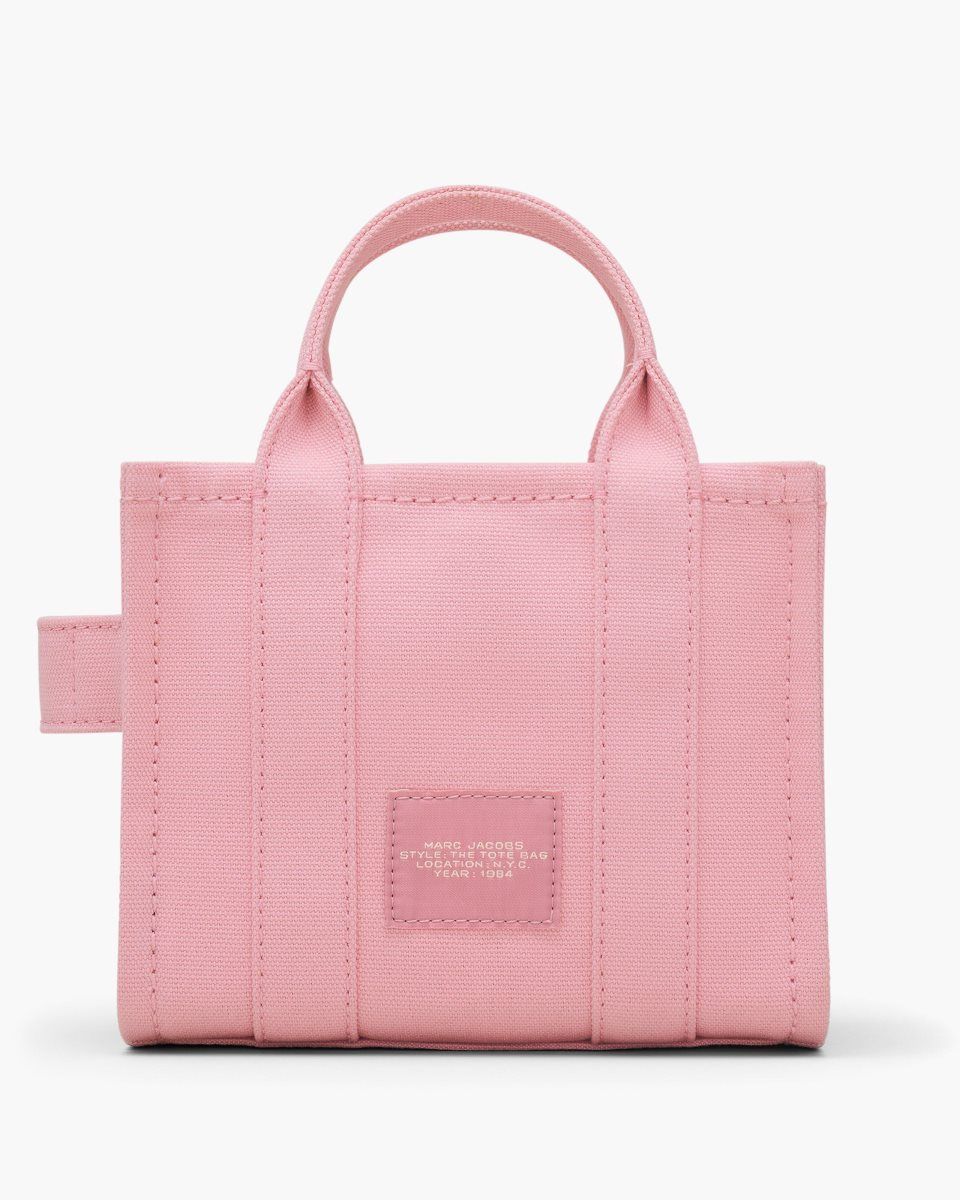 The Tote Bag Marc Jacobs The Canvas Crossbody Tote Bag Femme Rose | 031MCPION