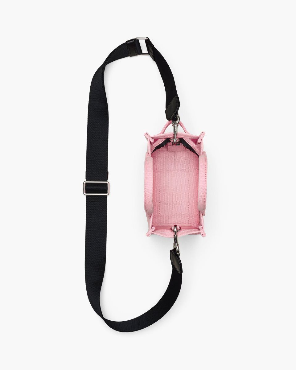 The Tote Bag Marc Jacobs The Canvas Crossbody Tote Bag Femme Rose | 031MCPION