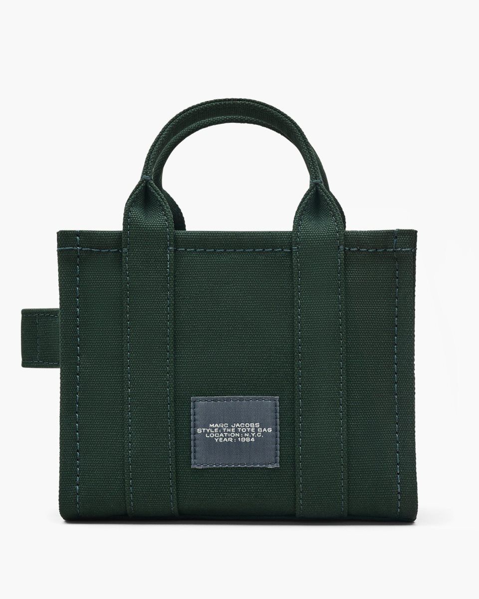 The Tote Bag Marc Jacobs The Canvas Crossbody Tote Bag Femme Vert Foncé | 731FKCMSO