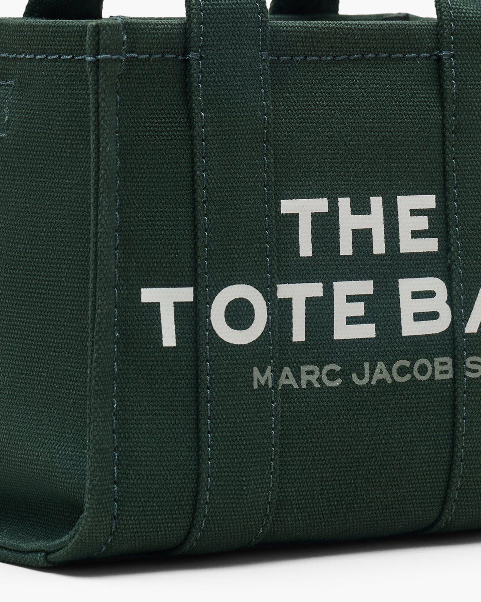 The Tote Bag Marc Jacobs The Canvas Crossbody Tote Bag Femme Vert Foncé | 731FKCMSO