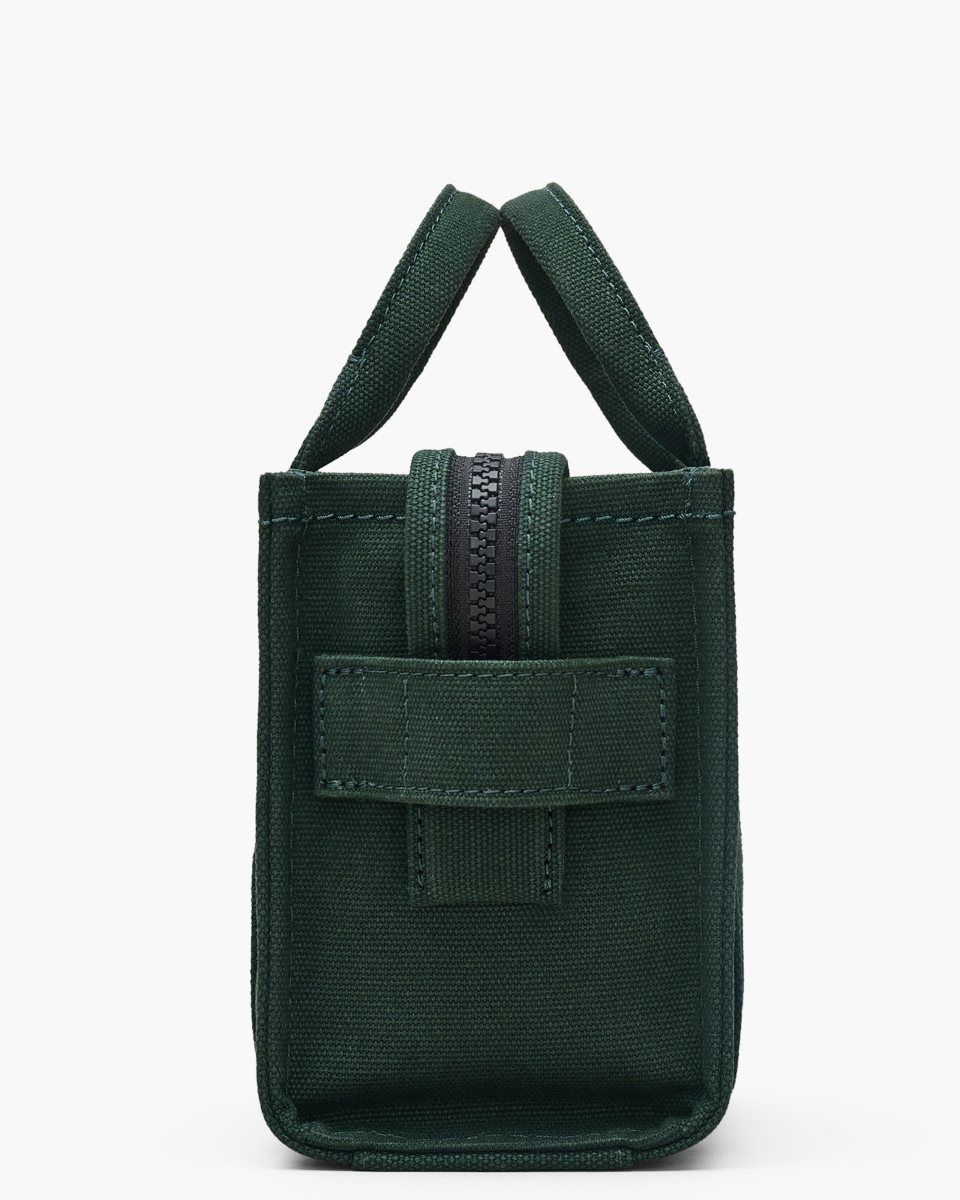 The Tote Bag Marc Jacobs The Canvas Crossbody Tote Bag Femme Vert Foncé | 731FKCMSO