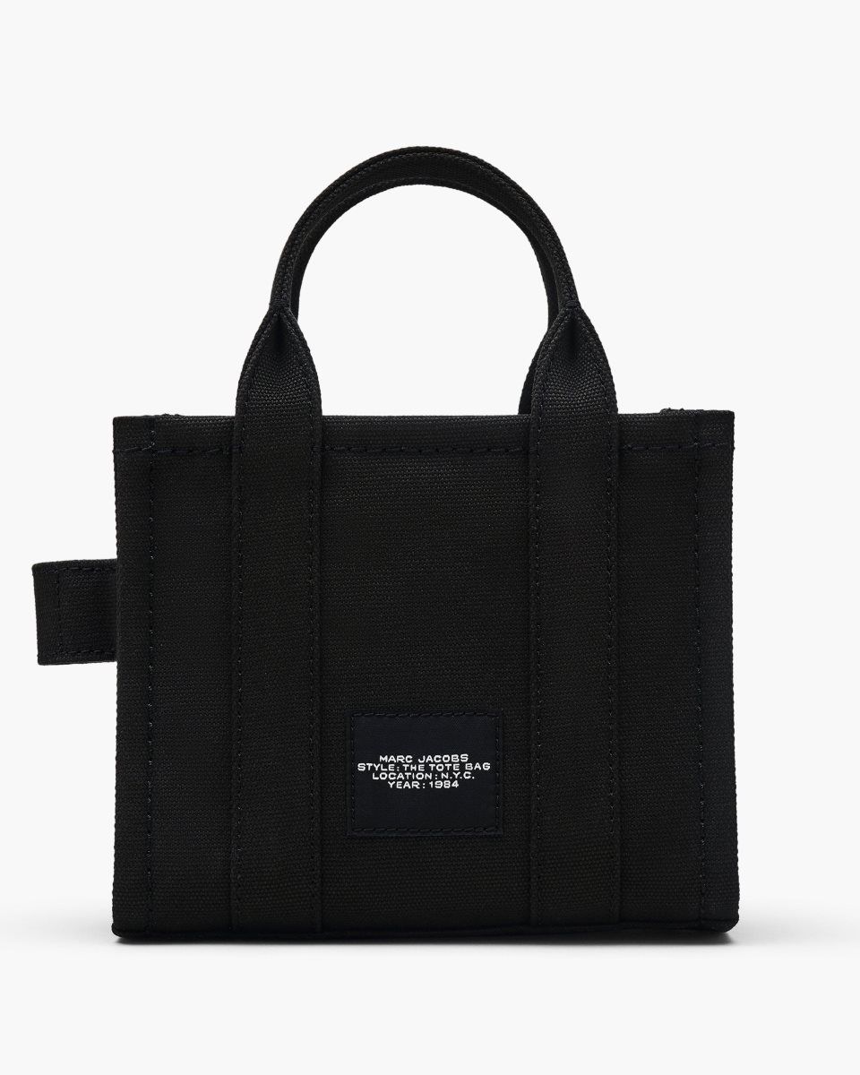 The Tote Bag Marc Jacobs The Canvas Crossbody Tote Bag Femme Noir | 802QXAPJU