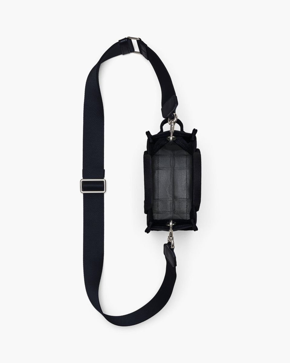 The Tote Bag Marc Jacobs The Canvas Crossbody Tote Bag Femme Noir | 802QXAPJU
