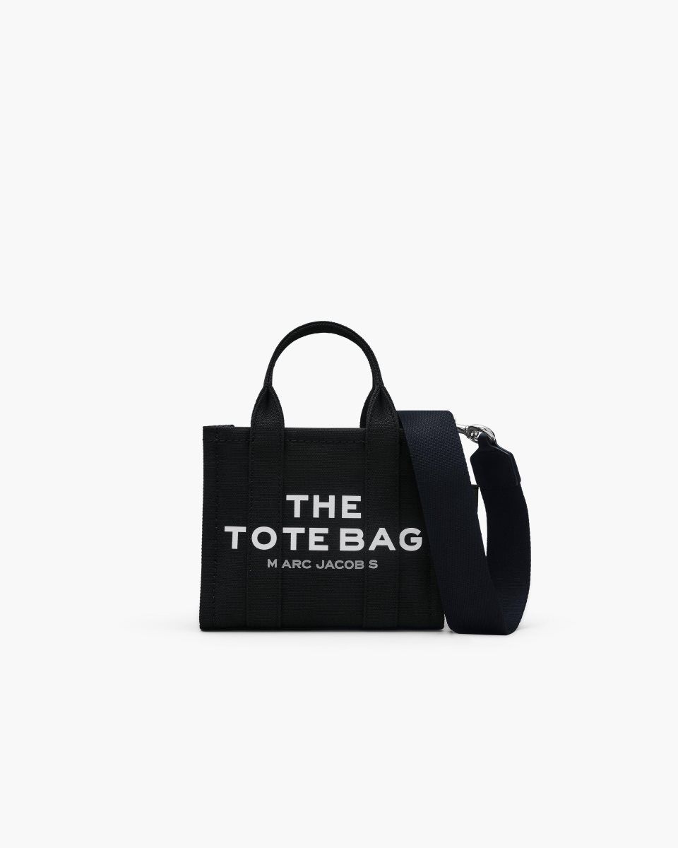 The Tote Bag Marc Jacobs The Canvas Crossbody Tote Bag Femme Noir | 802QXAPJU