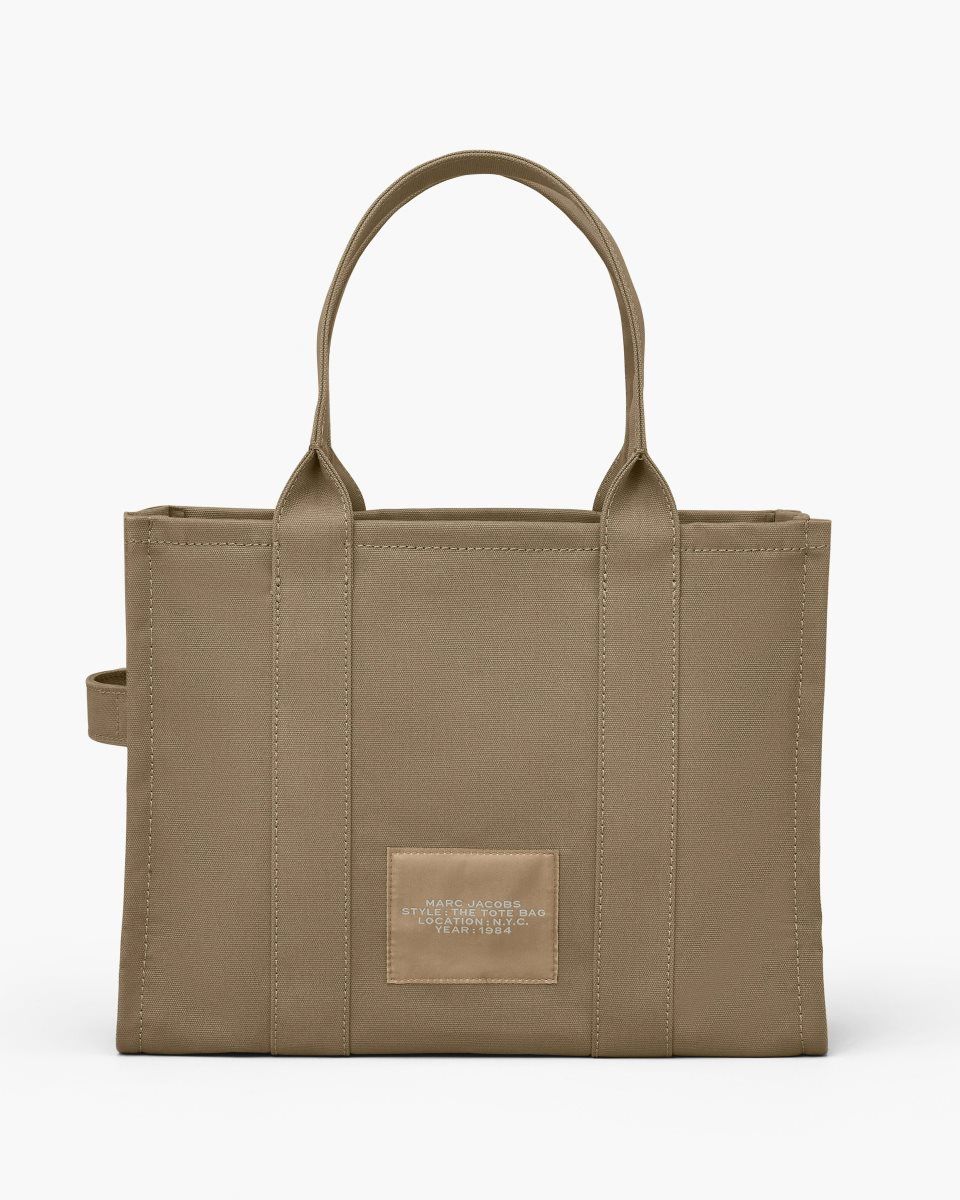 The Tote Bag Marc Jacobs The Canvas Large Tote Bag Femme Vert | 209JPOTQK