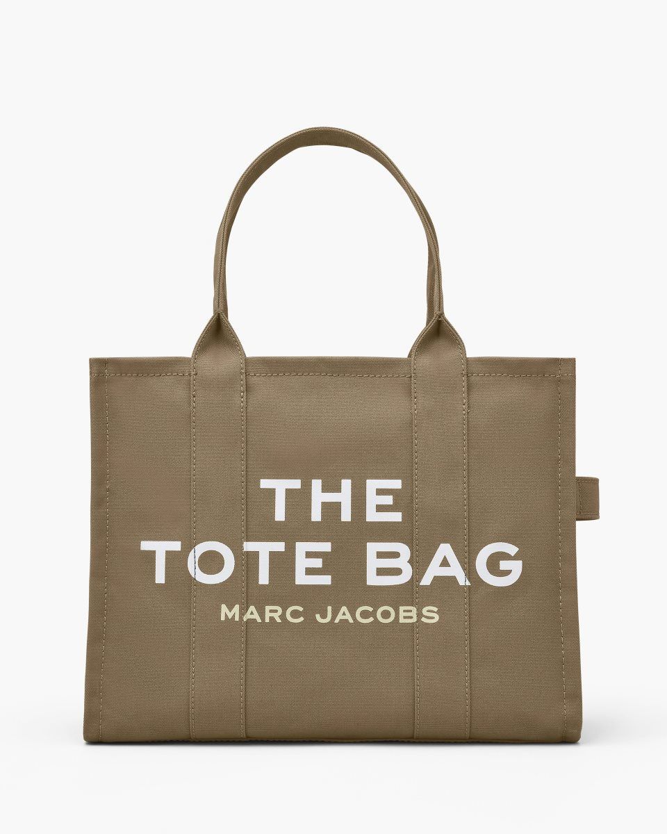 The Tote Bag Marc Jacobs The Canvas Large Tote Bag Femme Vert | 209JPOTQK