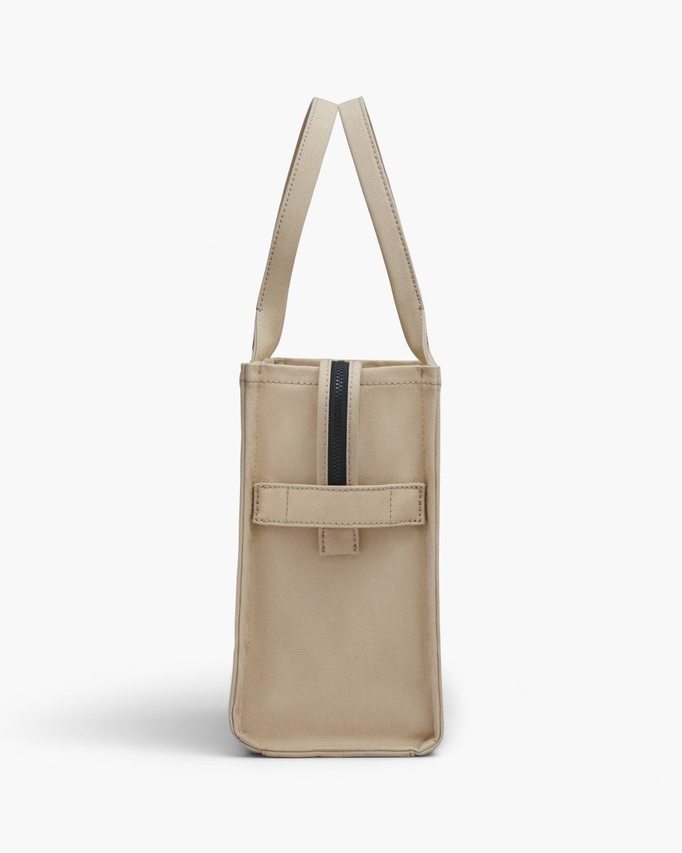 The Tote Bag Marc Jacobs The Canvas Large Tote Bag Femme Beige | 279JZSUEL
