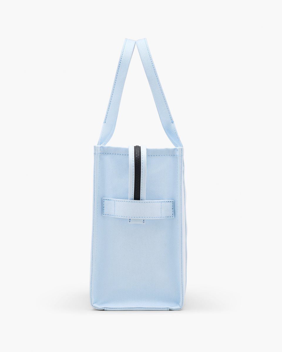 The Tote Bag Marc Jacobs The Canvas Large Tote Bag Femme Bleu | 398CKTDQV