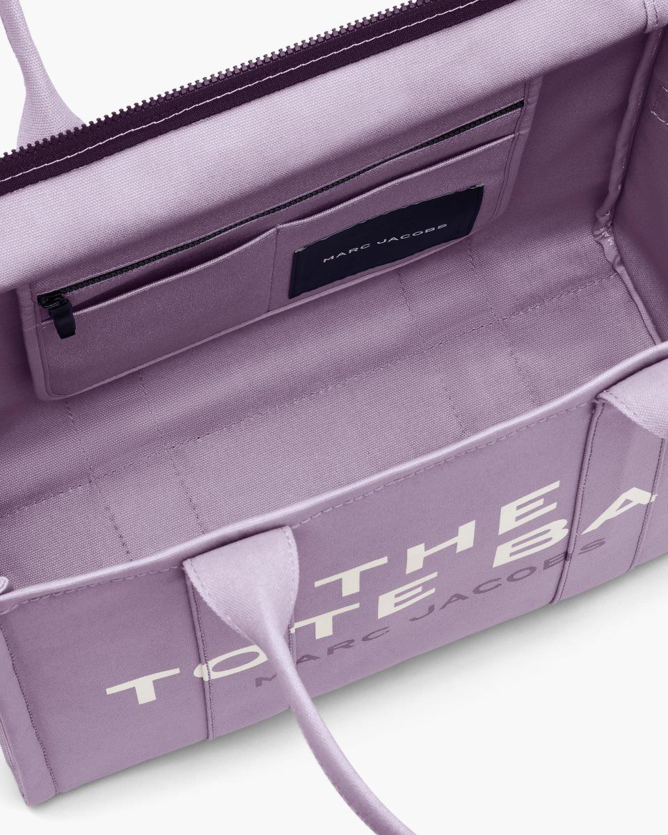 The Tote Bag Marc Jacobs The Canvas Large Tote Bag Femme Violette | 087EQOWTS