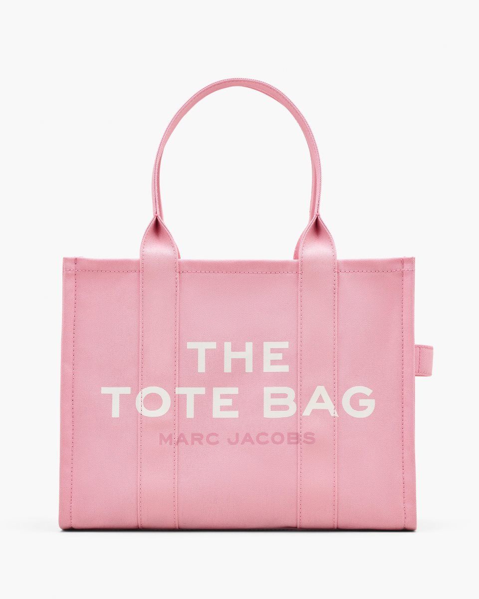 The Tote Bag Marc Jacobs The Canvas Large Tote Bag Femme Rose | 895RGUSEO