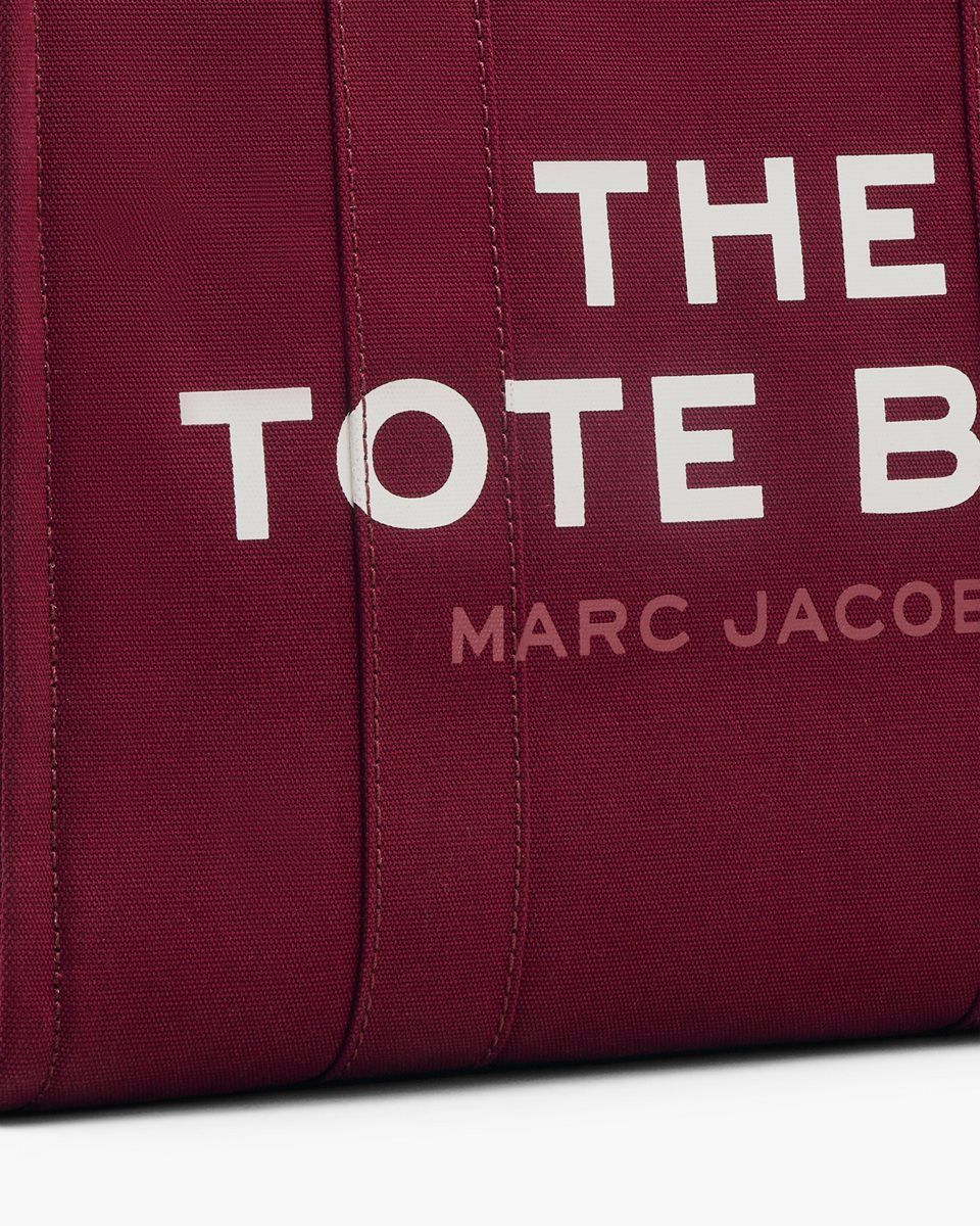 The Tote Bag Marc Jacobs The Canvas Large Tote Bag Femme Bordeaux | 941CLUBXW