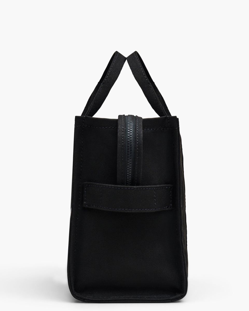 The Tote Bag Marc Jacobs The Canvas Medium Tote Bag Femme Noir | 029UYTNVI