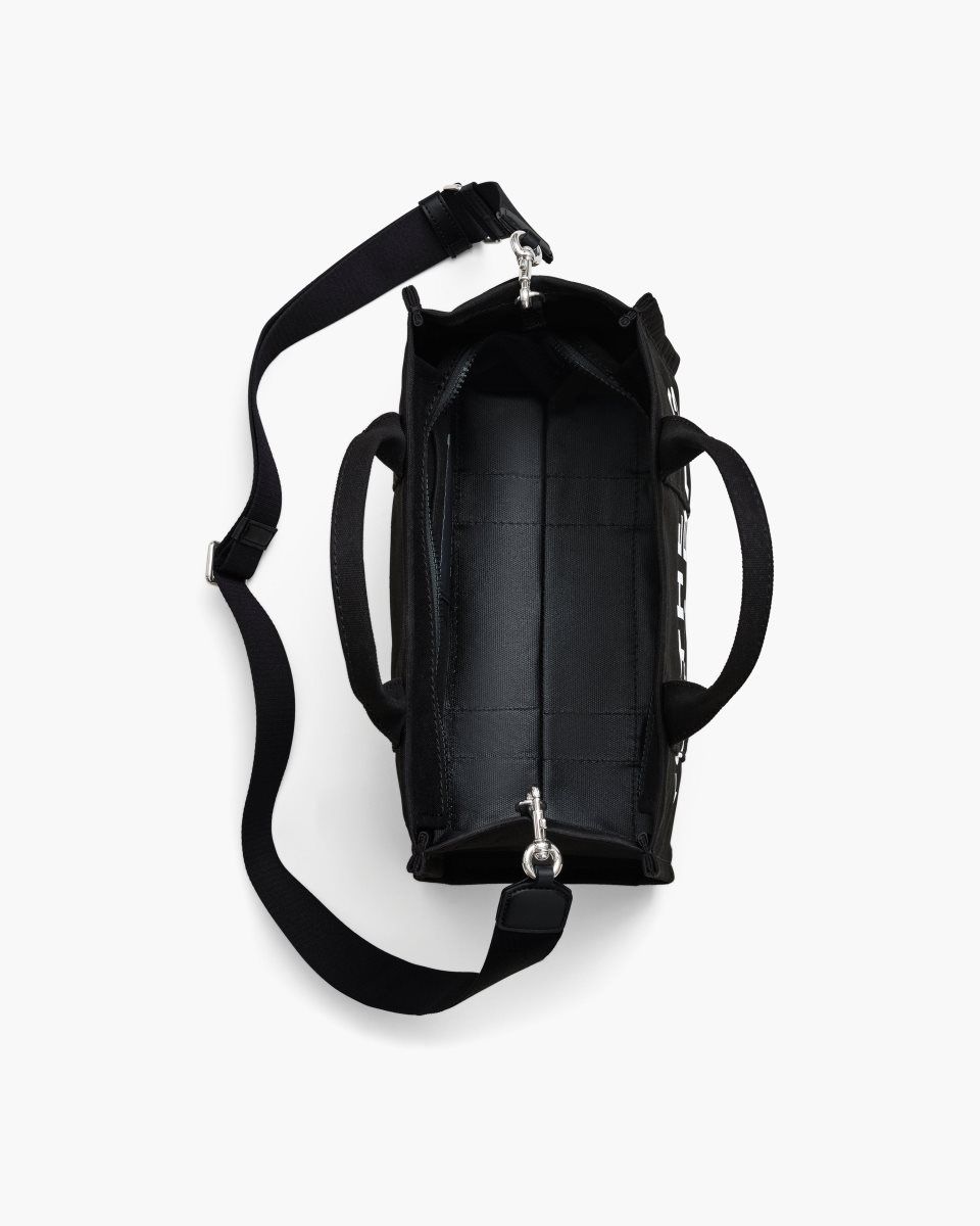 The Tote Bag Marc Jacobs The Canvas Medium Tote Bag Femme Noir | 029UYTNVI
