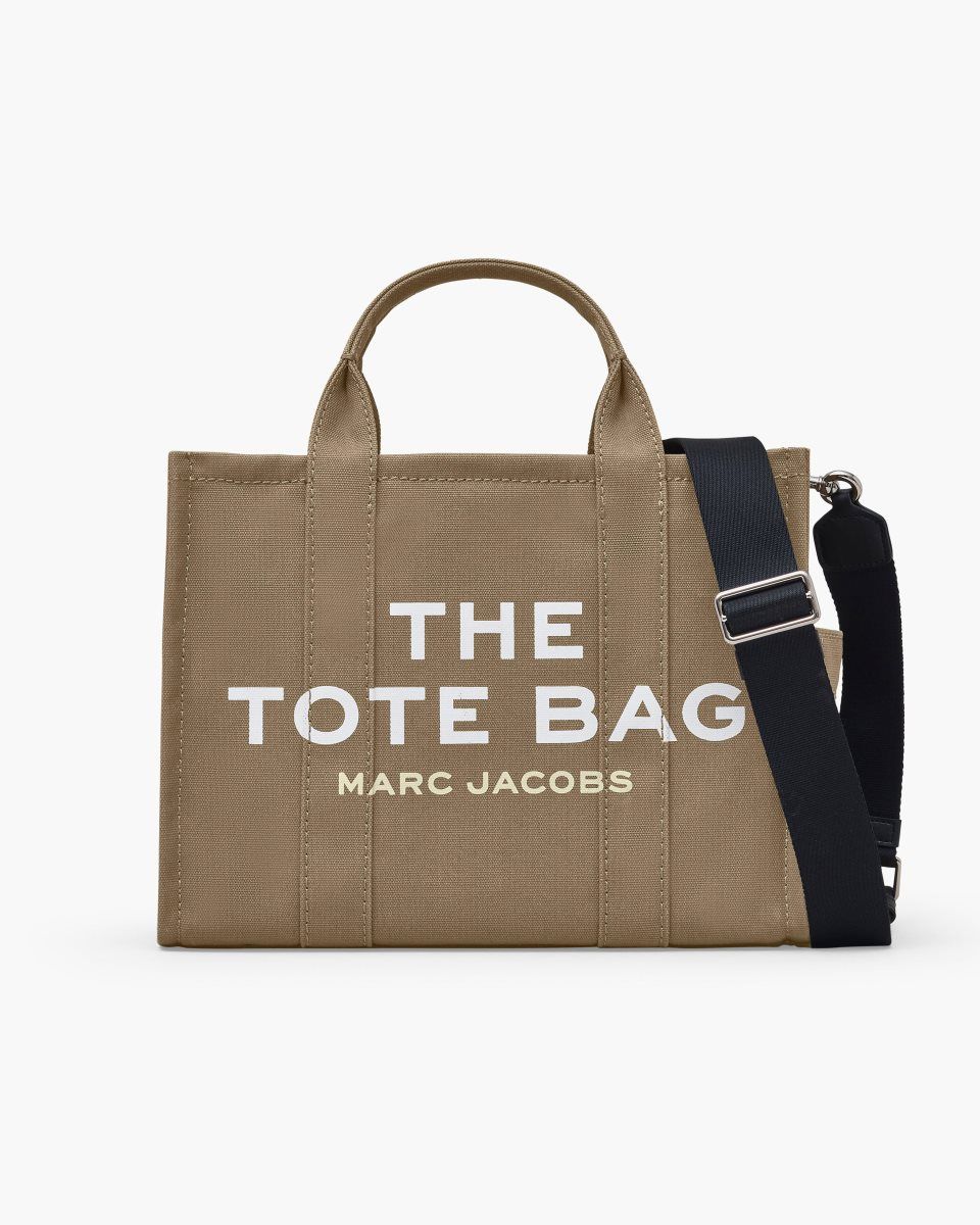 The Tote Bag Marc Jacobs The Canvas Medium Tote Bag Femme Vert | 248FHRSNC