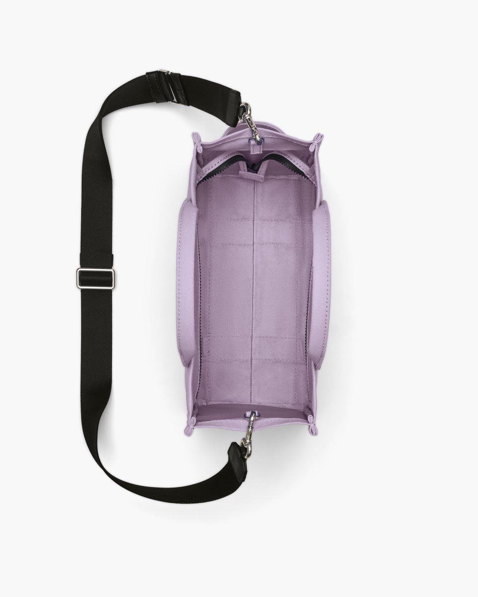 The Tote Bag Marc Jacobs The Canvas Medium Tote Bag Femme Violette | 861XLFVNS