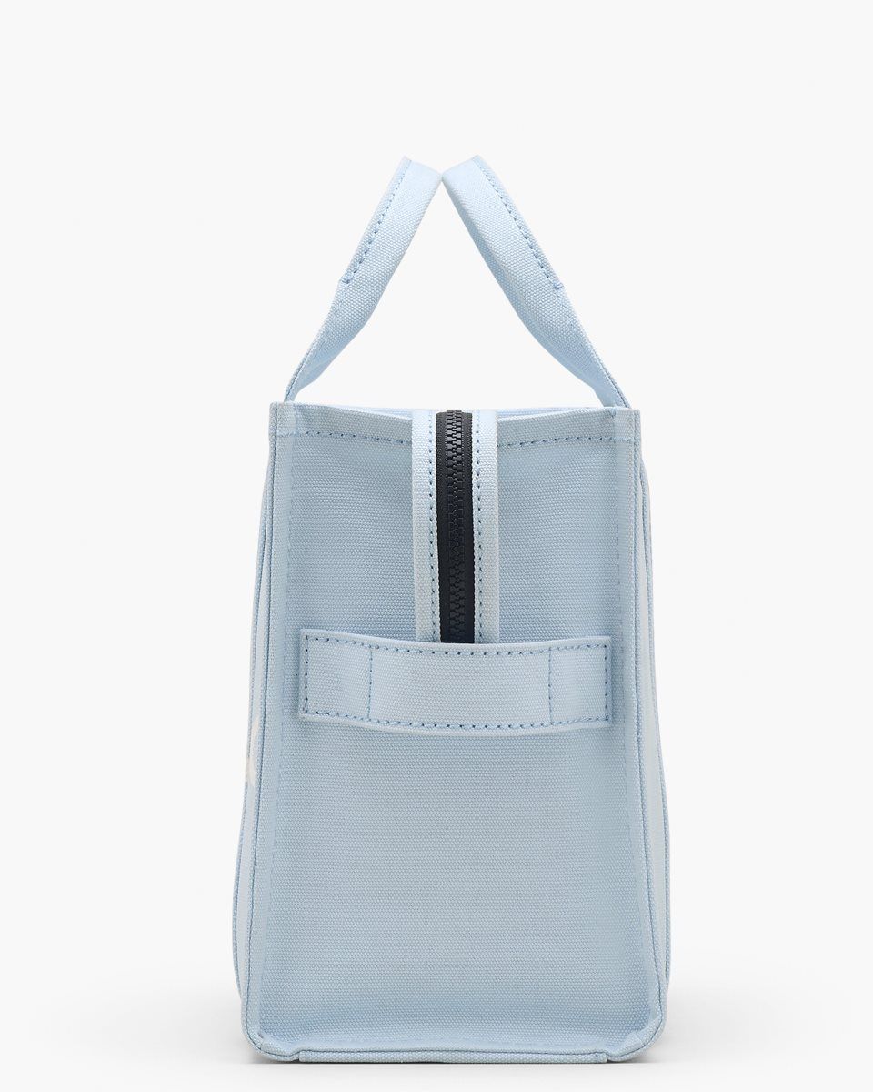 The Tote Bag Marc Jacobs The Canvas Medium Tote Bag Femme Bleu | 183OBNGIU