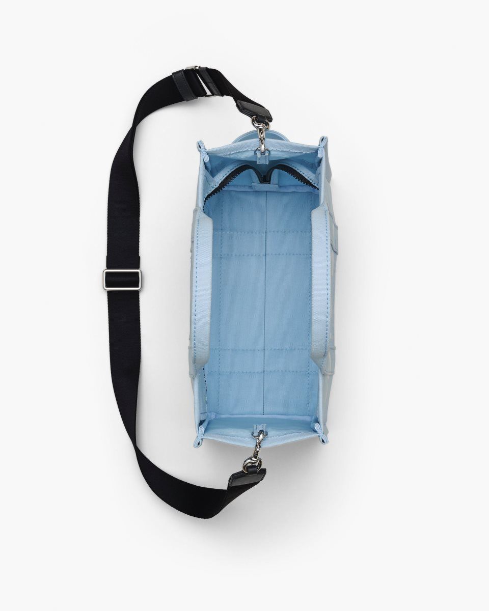 The Tote Bag Marc Jacobs The Canvas Medium Tote Bag Femme Bleu | 183OBNGIU