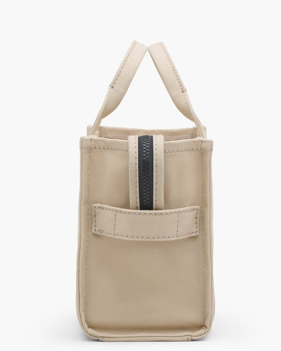 The Tote Bag Marc Jacobs The Canvas Small Tote Bag Femme Beige | 062XSKVHI