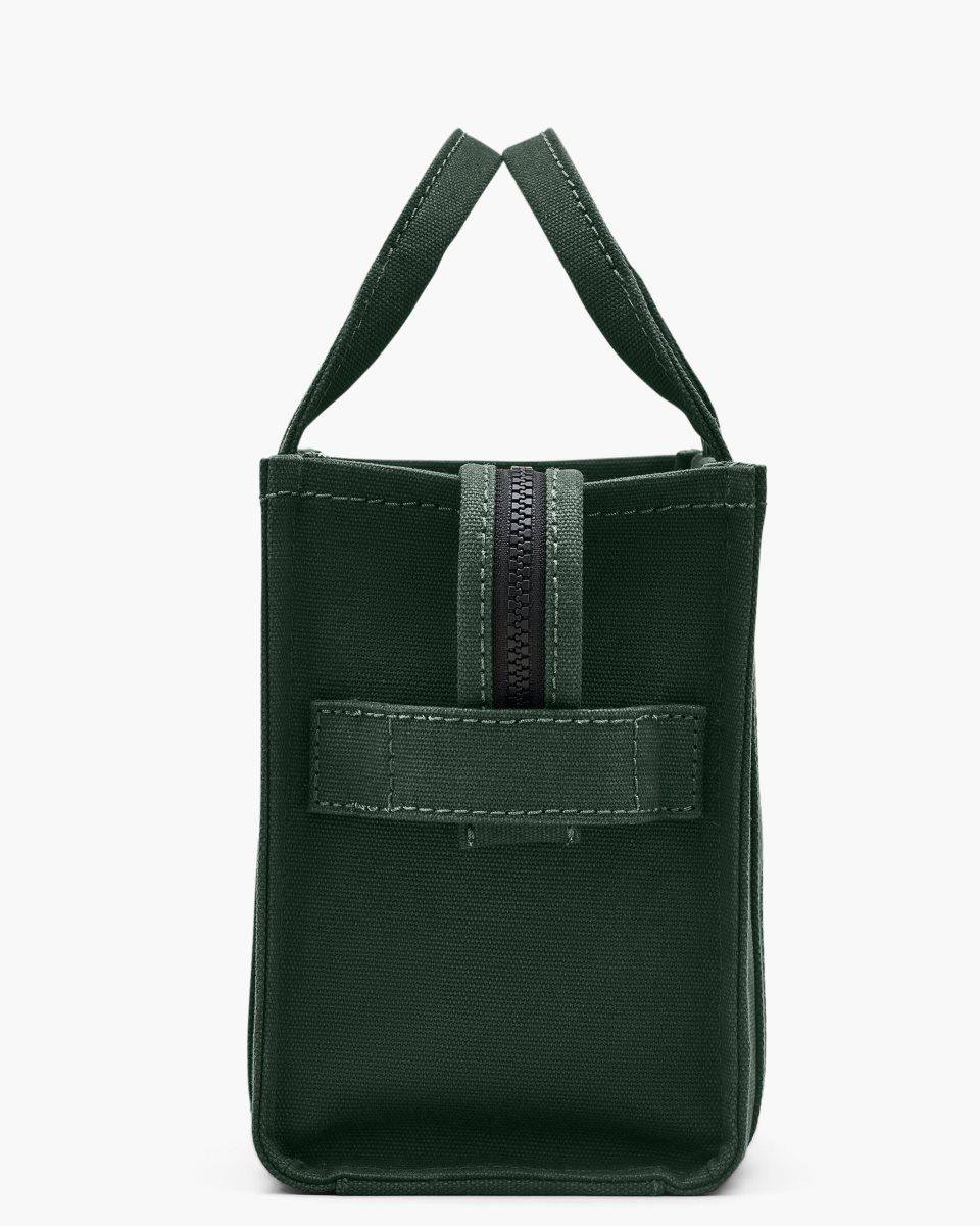 The Tote Bag Marc Jacobs The Canvas Small Tote Bag Femme Vert Foncé | 508ORHBWS